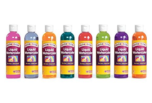Home Preschool Supplies-Liquid Watercolors