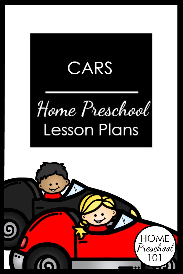 Car Theme Home Preschool Lesson Plans-Hands-on learning with toy cars, STEM inspired play and printable learning activities