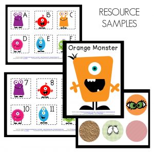 Monster Theme Sample Resources