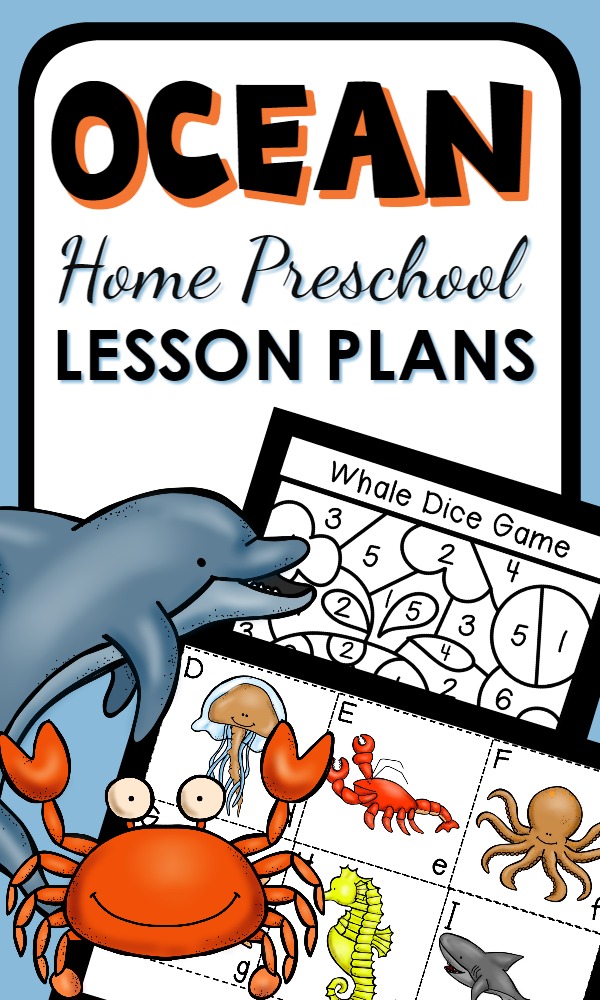 Home Preschool Ocean Theme Lesson Plans