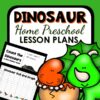 Dinosaur Theme Home Preschool Lesson Plans - Home Preschool 101